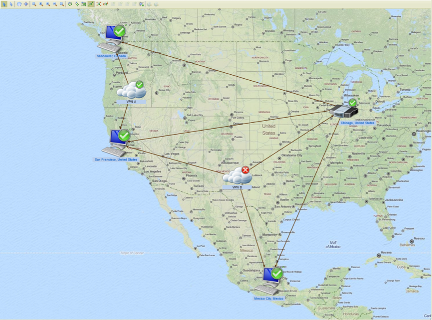 Learn about a New Graph Visualization Approach to Spatial Data using Tom Sawyer Software