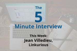 Catch This Week’s 5-Minute Interview with Jean Villedieu, Co-Founder of Linkurious