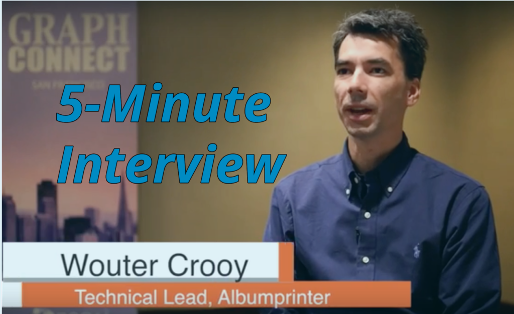 Catch this week’s 5-Minute Interview with Wouter Crooy, Technical Lead at albumprinter