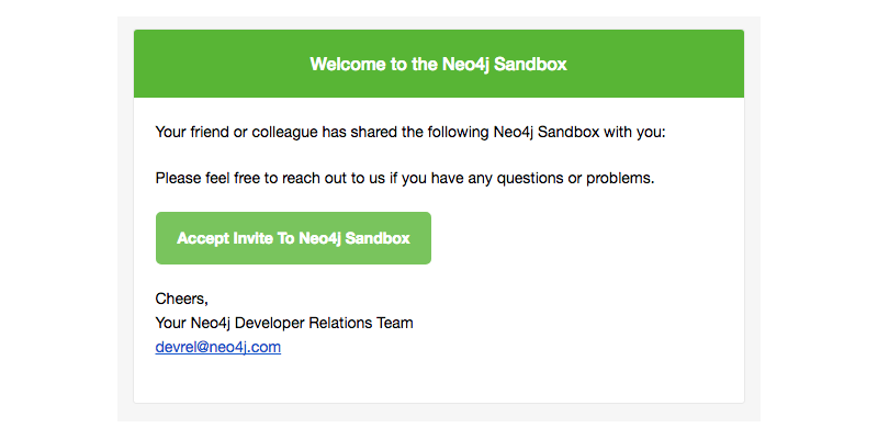 neo4j sandbox