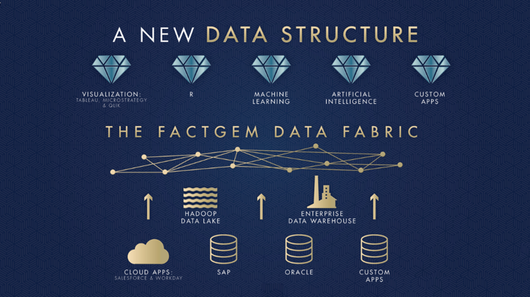 Learn how FactGem's Data Fabric solution empowers data integration across numerous data siloes