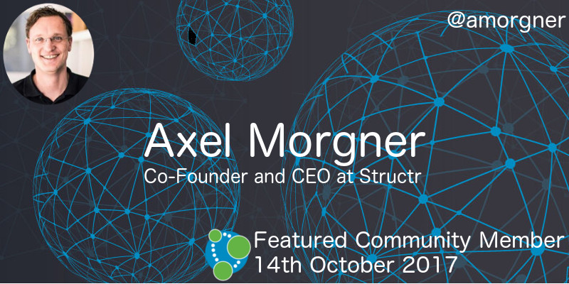 Axel Morgner - This Week's Featured Community Member