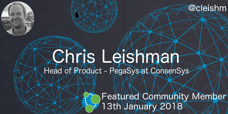 Chris Leishman - This Week’s Featured Community Member