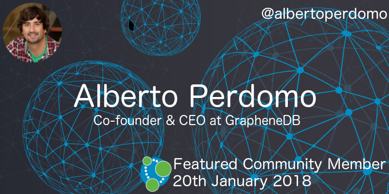 Alberto Perdomo - This Week’s Featured Community Member