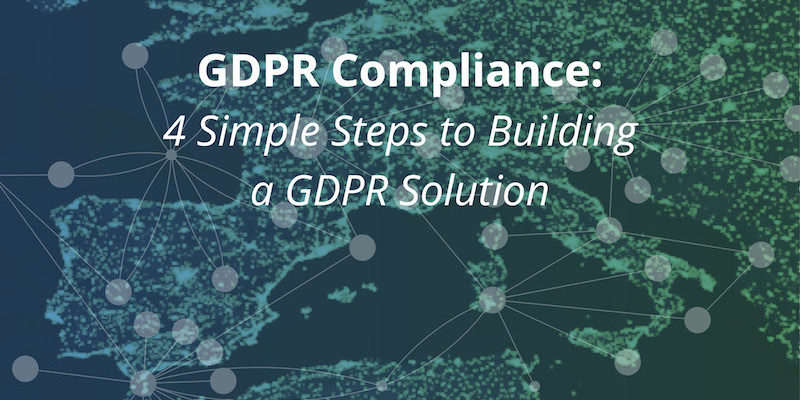 Discover 4 simple steps to building a GDPR compliance solution using Neo4j graph technology