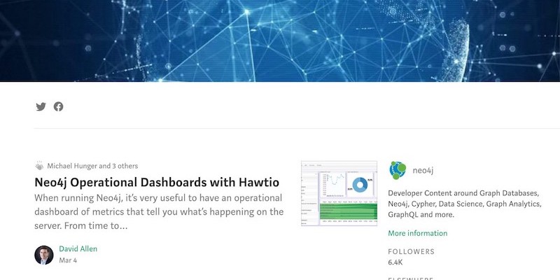Learn how you're invited to blog with the rest of the Neo4j community in our new Medium publication