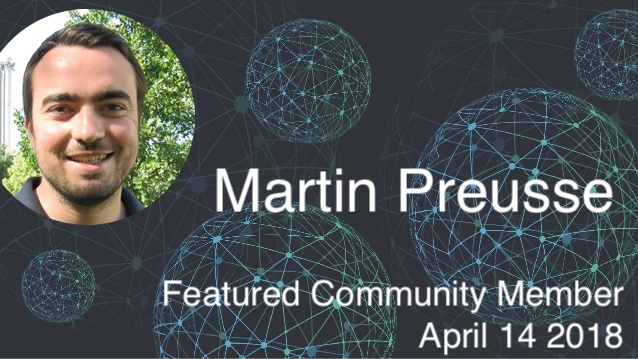 Martin Preusse - This Week’s Featured Community Member