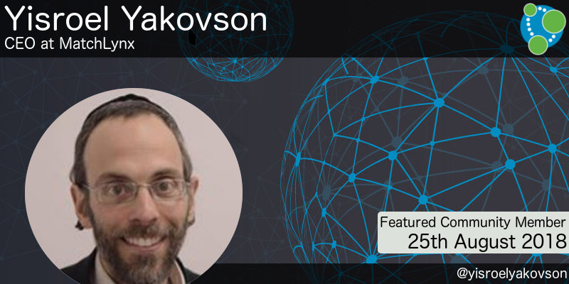 Yisroel Yakovson - This Week’s Featured Community Member