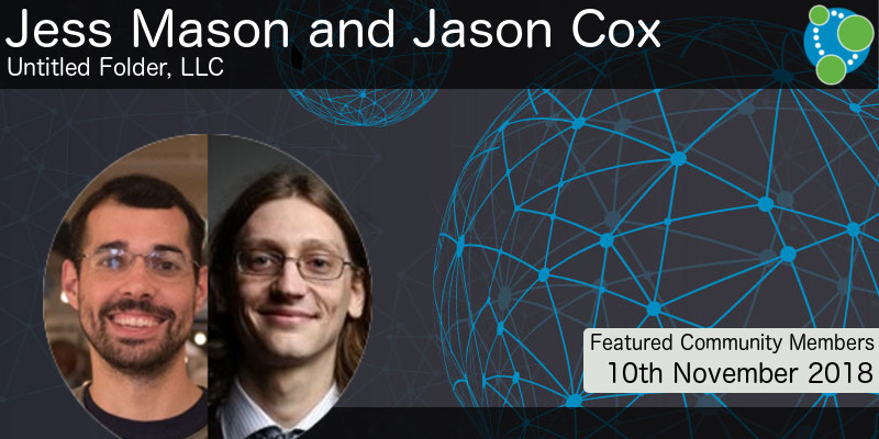 Jess Mason and Jason Cox, - This Week’s Featured Community Member