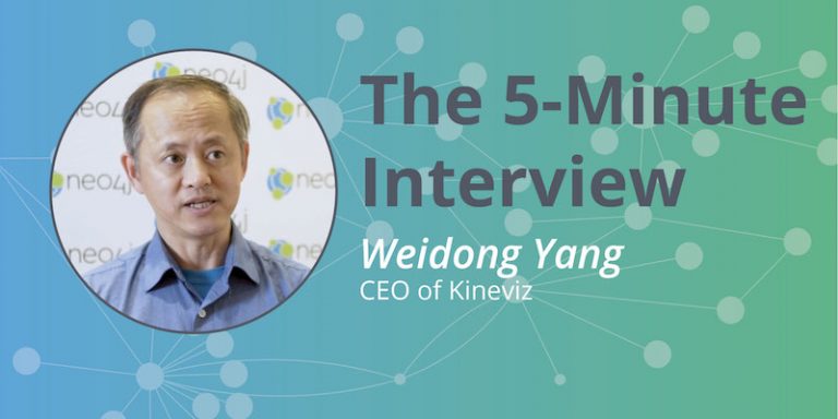 Bringing wonder to data: 5-minute interview with Weidong Yang