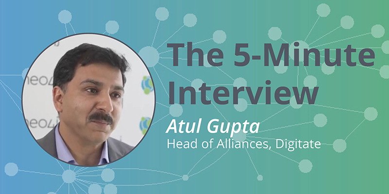 Check out this 5-minute interview with Atul Gupta of Digitate