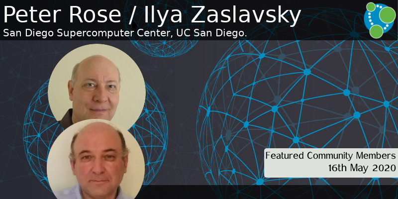 Peter Rose and Ilya Zaslavsky - This Week’s Featured Community Member