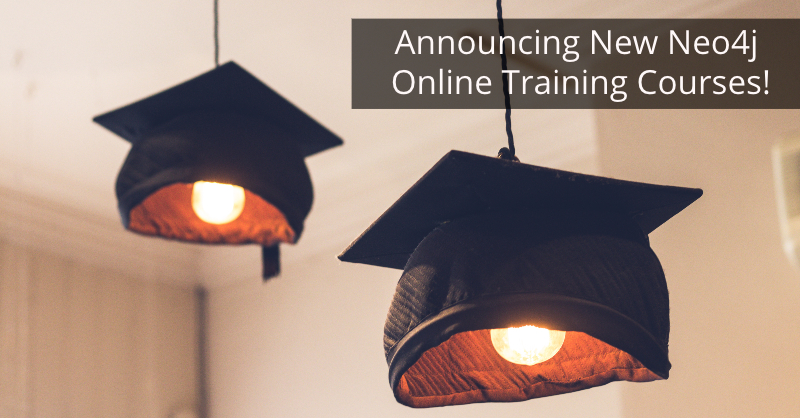 Learn about the three new Neo4j online training courses.