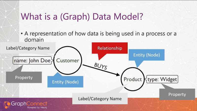 What is a graph data model