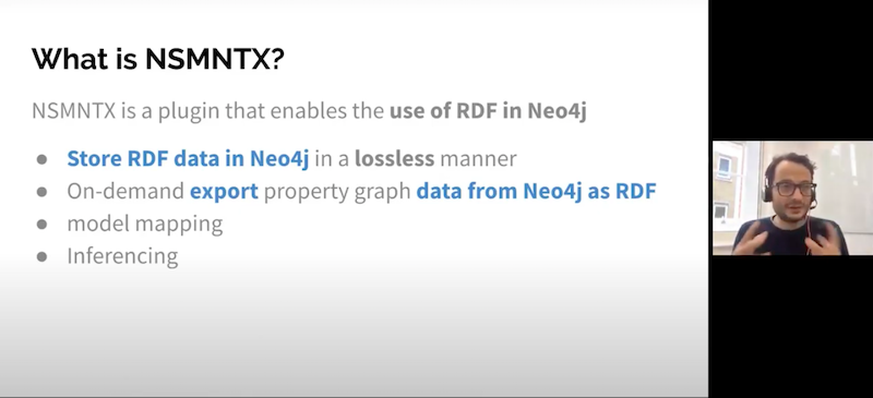 Neo4j Engineering Director, Jesús Barrasa discusses using Neosemantix with RDF data linked data and more.