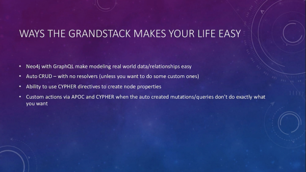 How the GRANDstack makes handling complex data easy