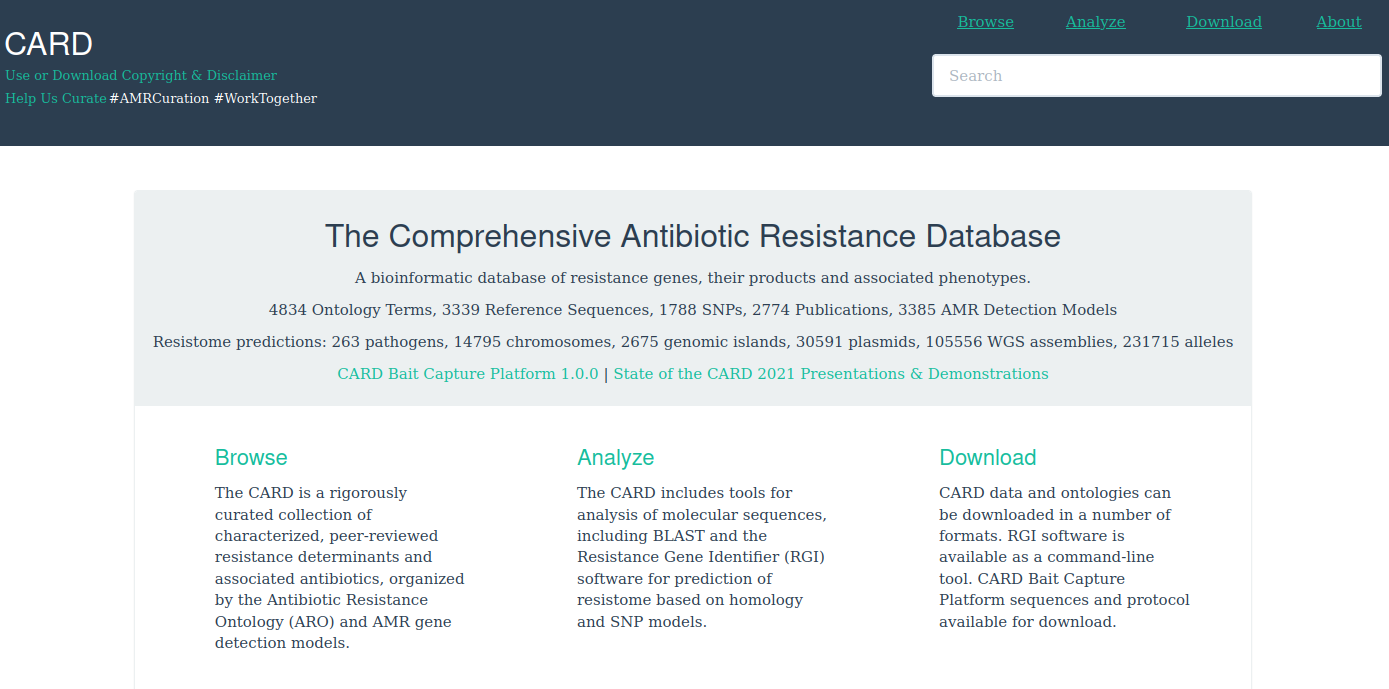 card antibiotic resistance