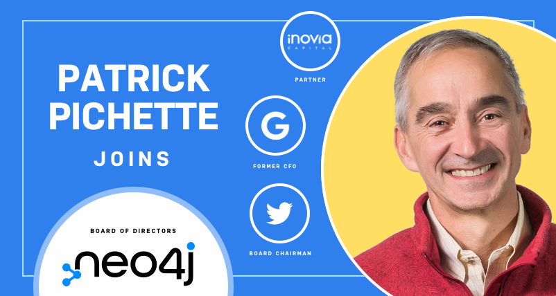 Patrick Pichette, ex-CFO de Google rejoint le Conseil d'Administration de Neo4j