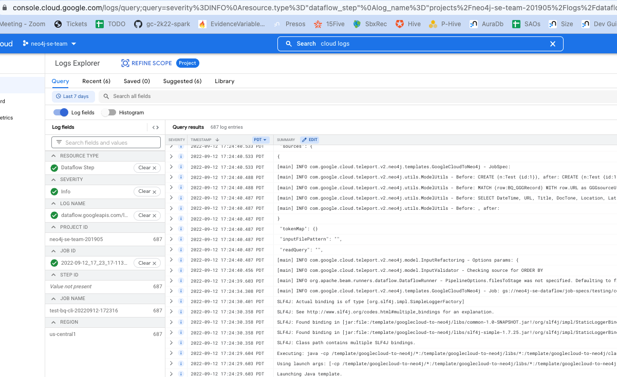 Loading data into Neo4j with Google Cloud Dataflow