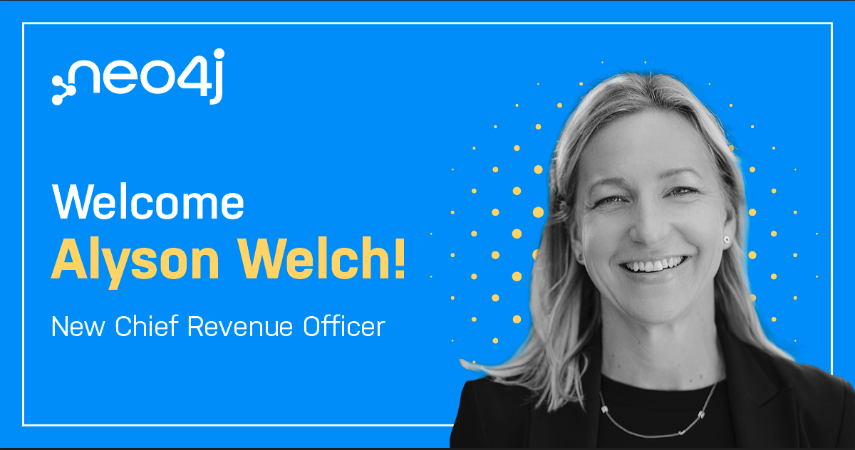 Neo4j Hires Twilio Veteran Alyson Welch as its First Chief Revenue Officer