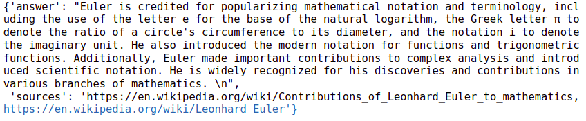 Euler's contributions to mathematics.