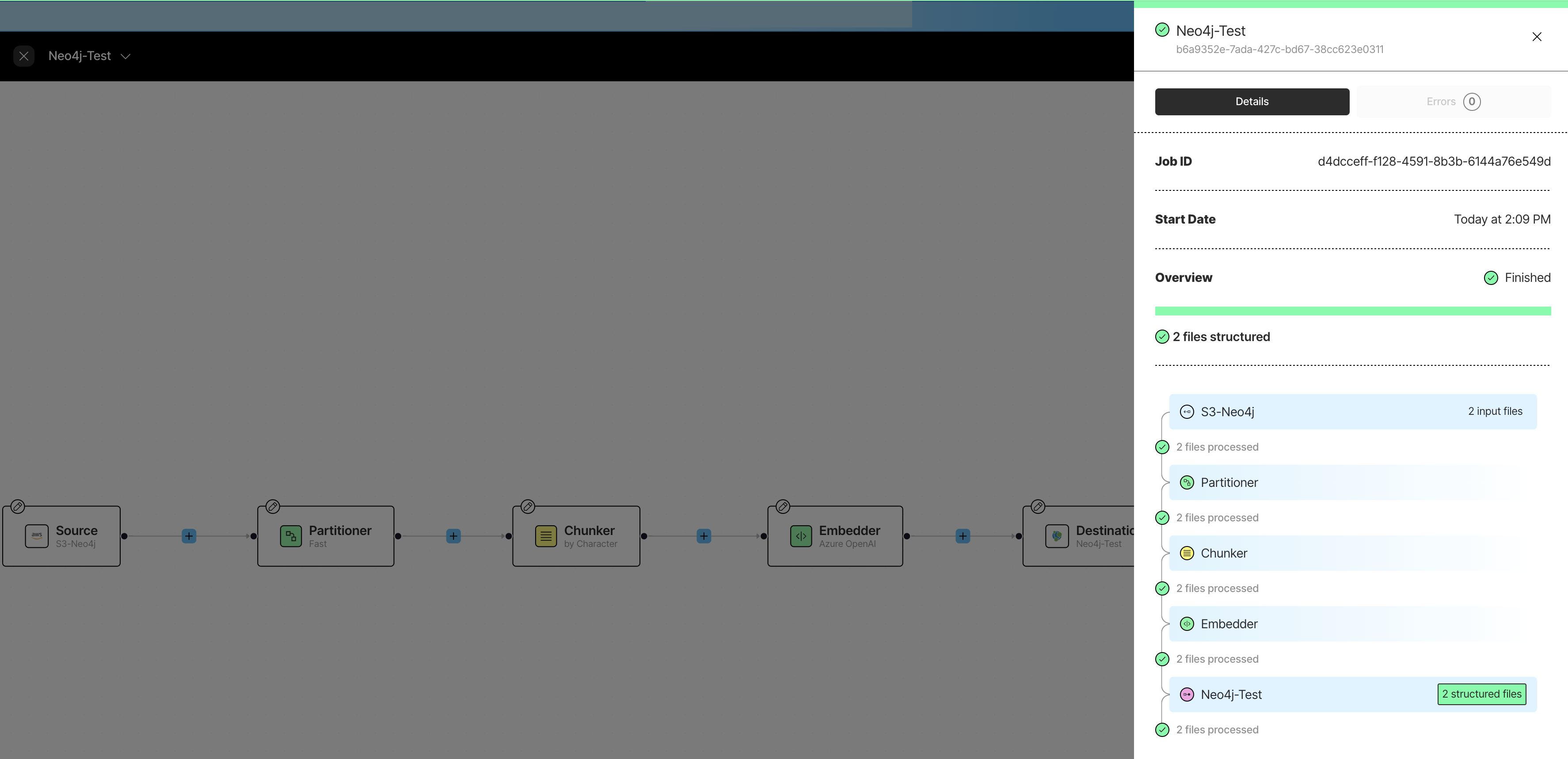 unstructured ui neo4j