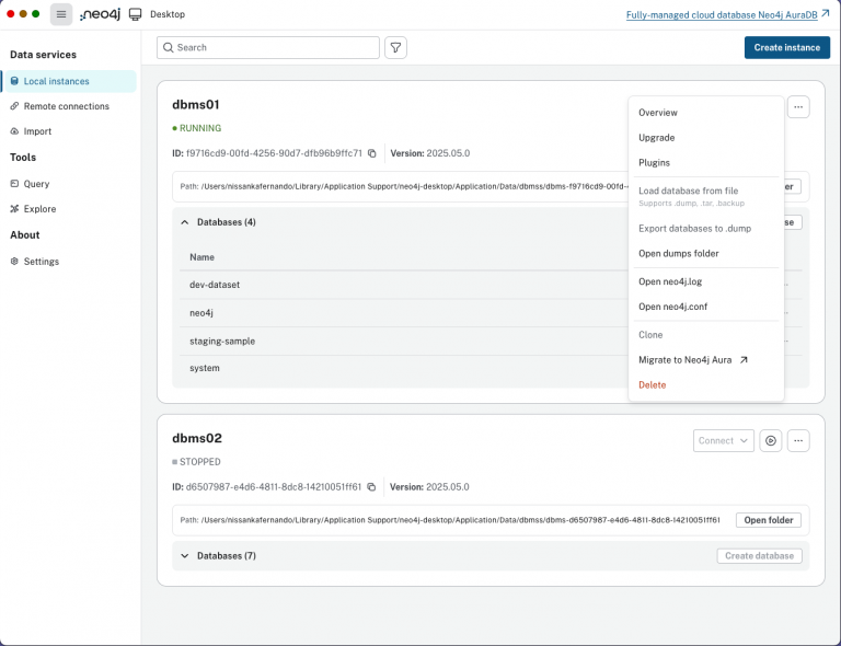 Neo4j Desktop 2.0 reimagines the local developer experience