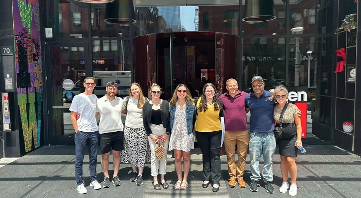 Global Talent team offsite in Boston, MA