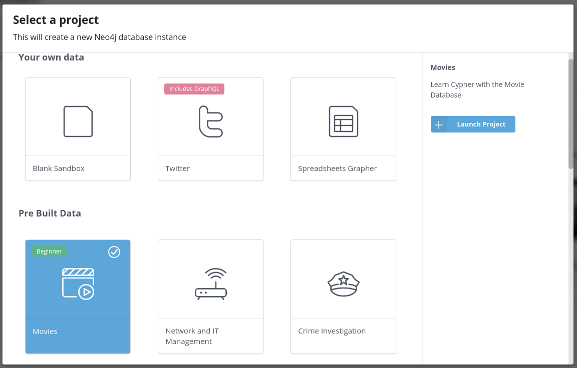 neo4j sandboxes