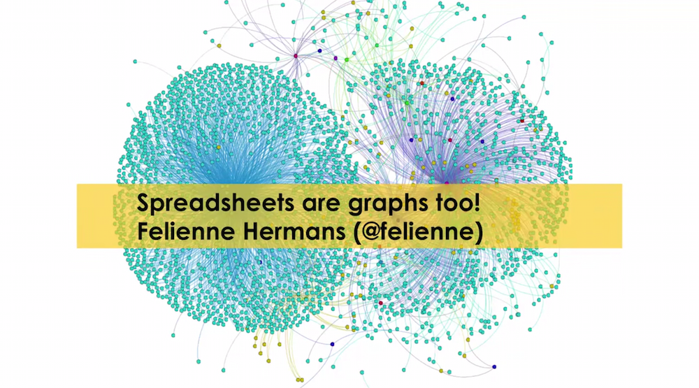 Listen to Felienne Hermans’ Talk at GraphConnect Europe on Why Spreadsheets Are Graphs Too